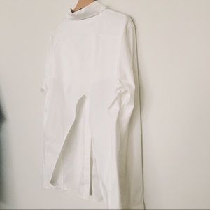 NWOT Jil Sander open back poplin Made in Italy!